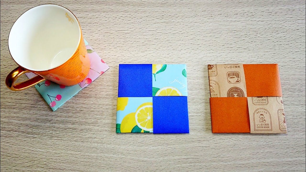 origami Coaster コースター 折り紙