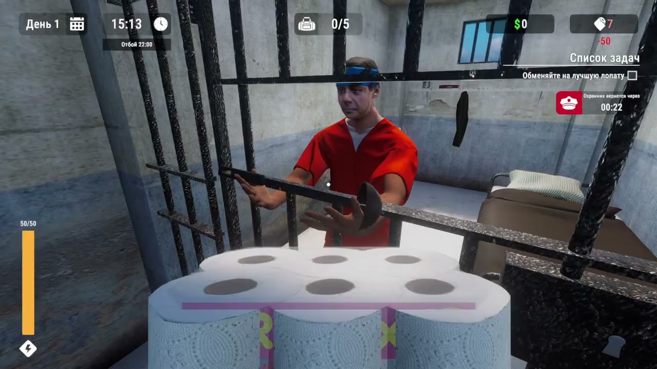 СБЕЖАЛ из ТЮРЬМЫ за 2 часа в игре Prison Escape Simulator Dig Out