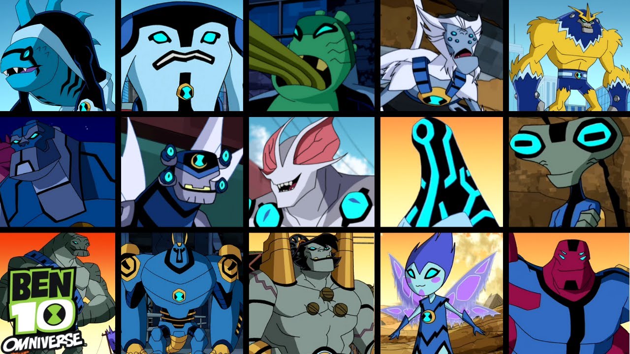 EVERY BEN 23 TRANSFORMATIONS | BEN 10