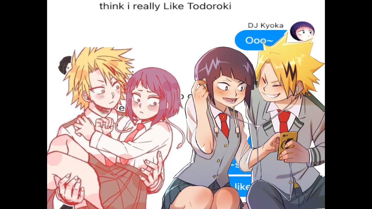 MHA Texts: KamiJiro Confession! Jiro Accidentally confesses?!