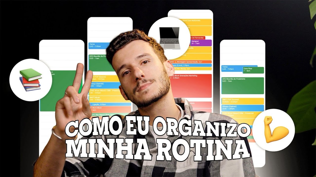 COMO EU ORGANIZO A MINHA AGENDA |