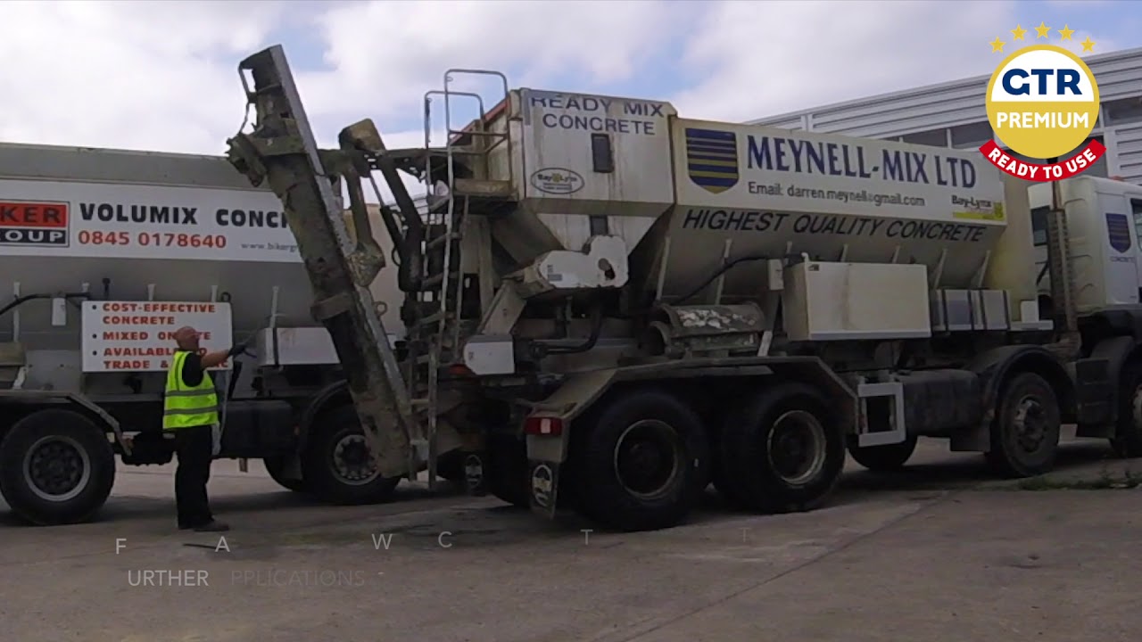 Using GTR Premium: Europe's Best Concrete Remover