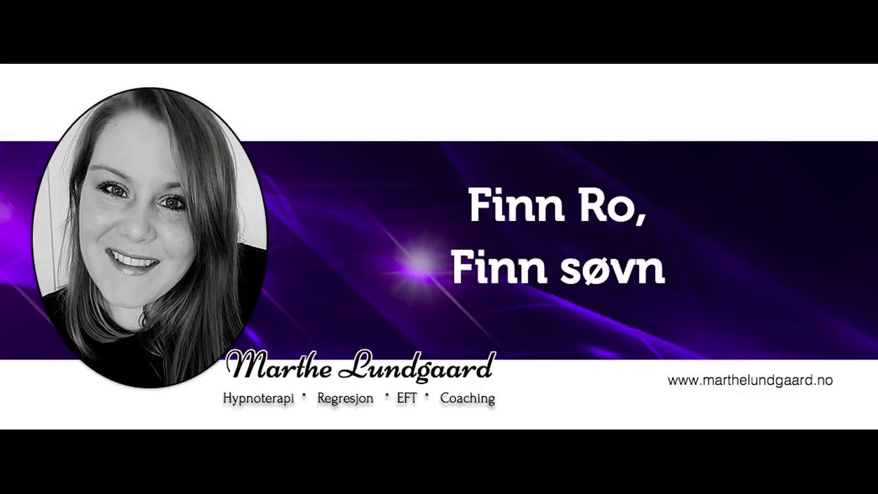 Gratis hypnose meditasjon: Finn Ro Finn søvn