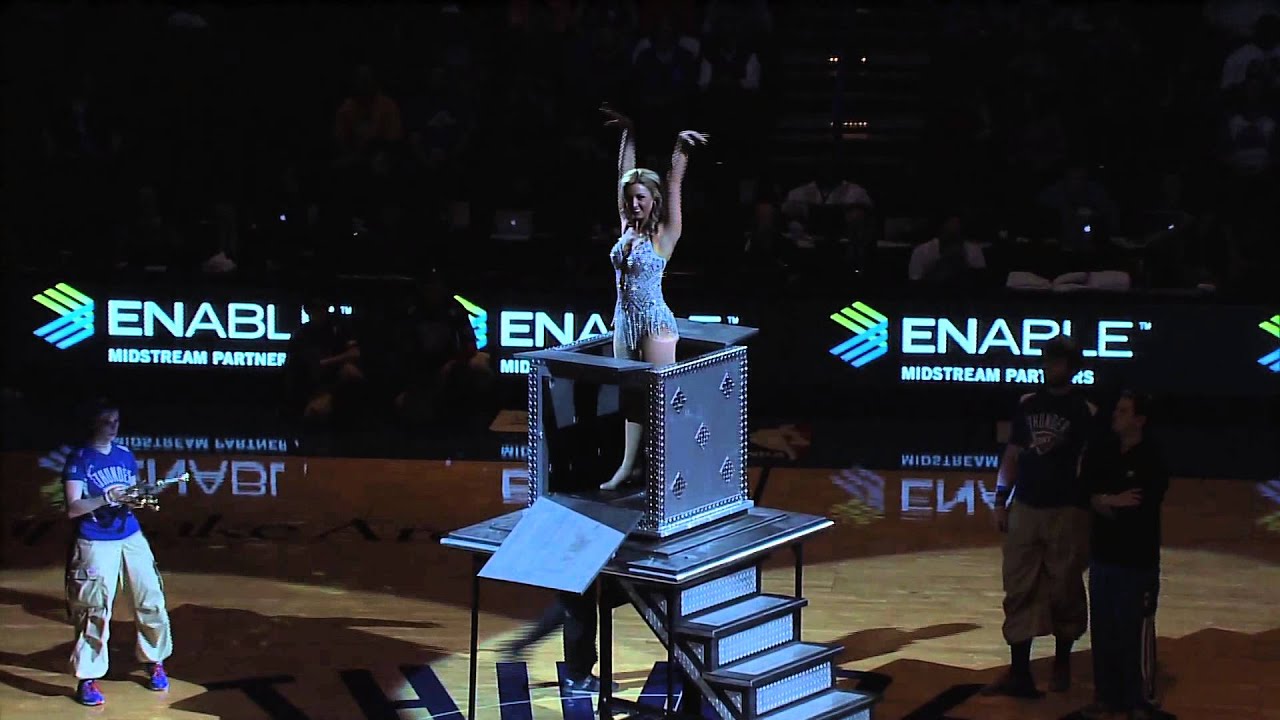 The Magic of JP Wilson Halftime Show - Oklahoma City Thunder
