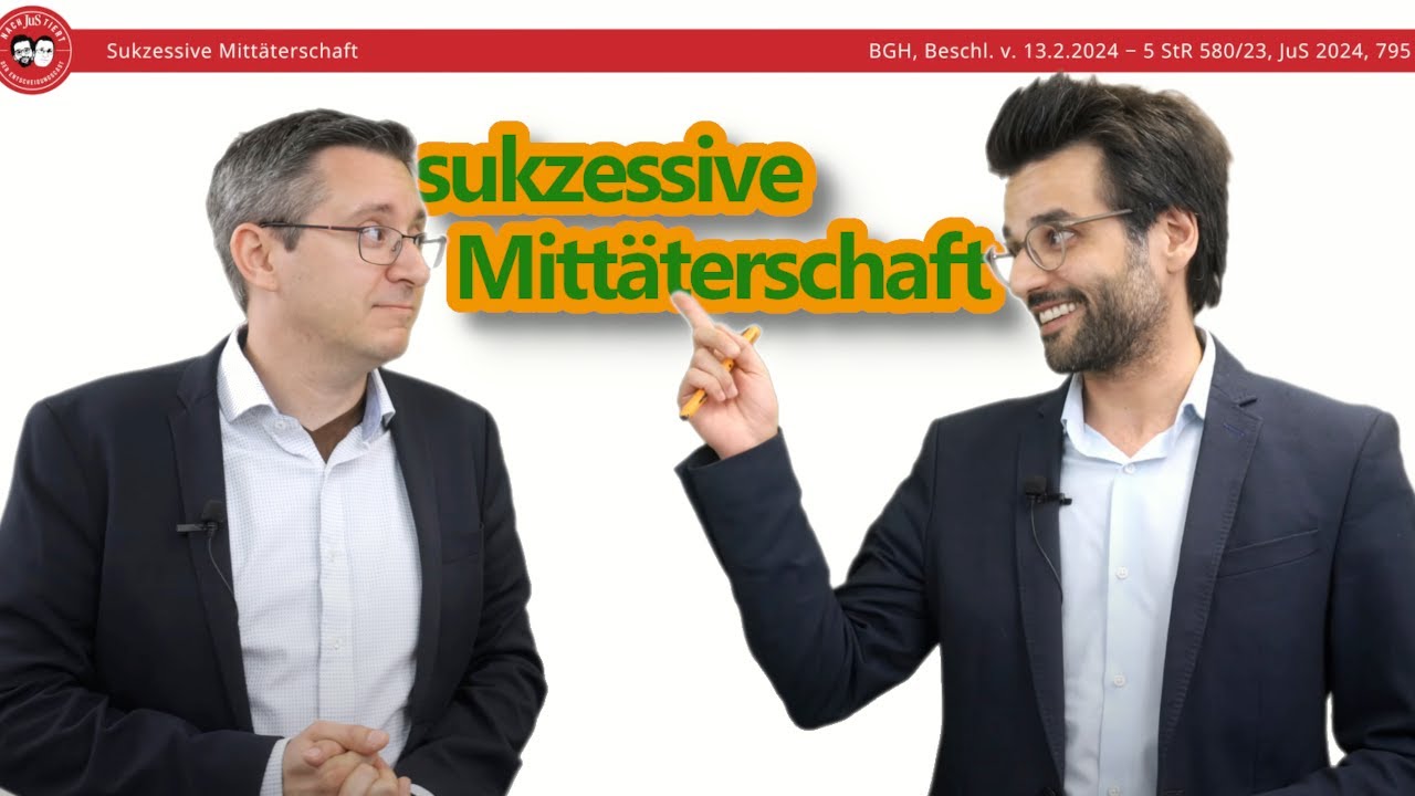 Sukzessive Mittäterschaft