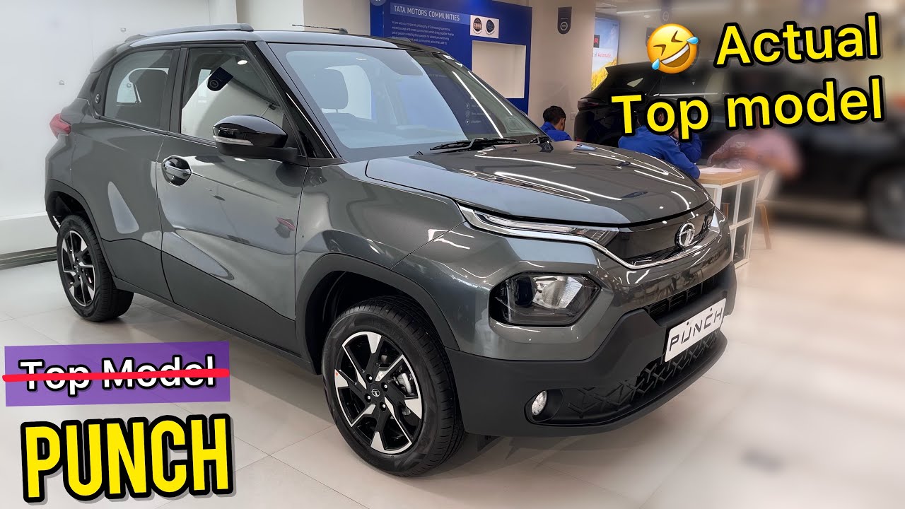 Tata Punch 2023 Top Model 🔥 Tata Punch Creative AMT DT Review 🔥 Vahan Official