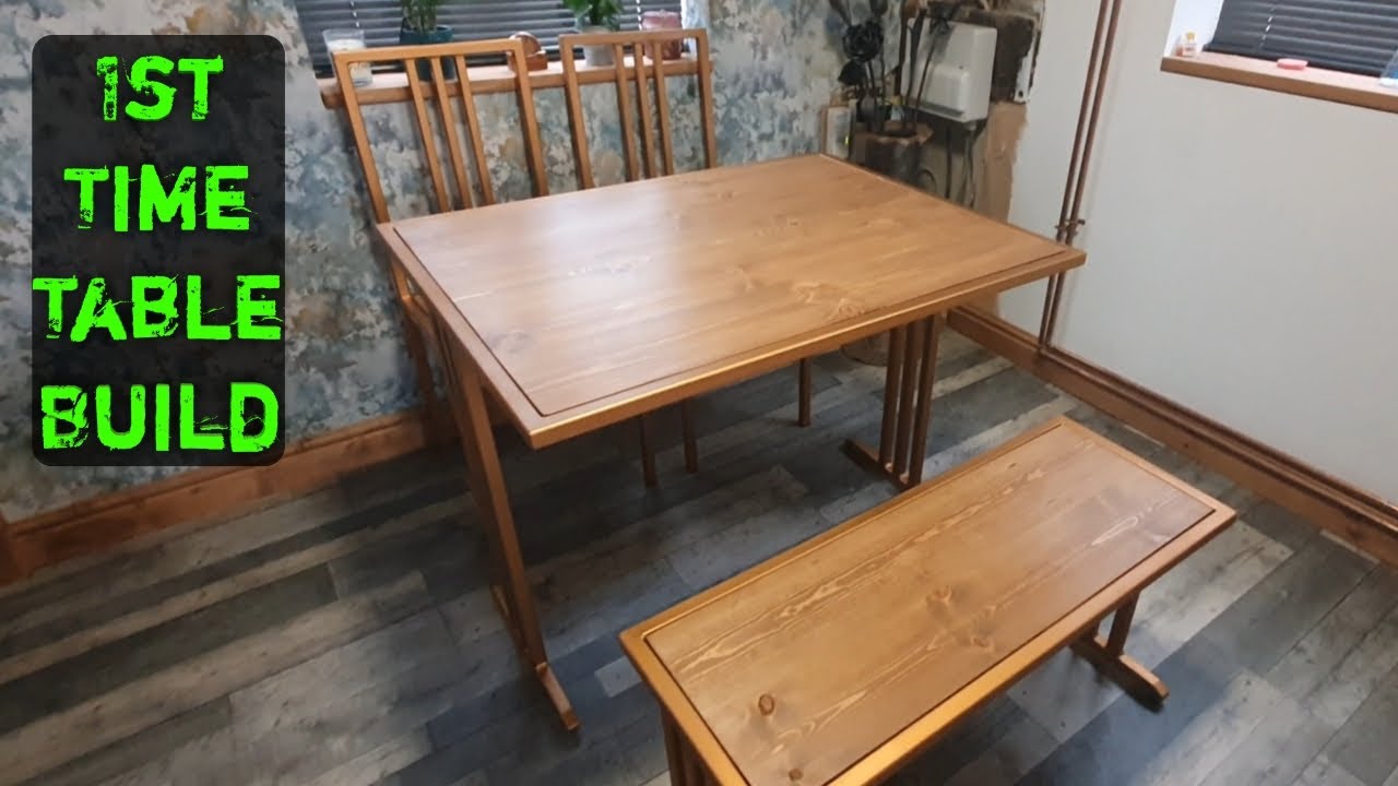 Making A Custom Dining Room Table And Chairs