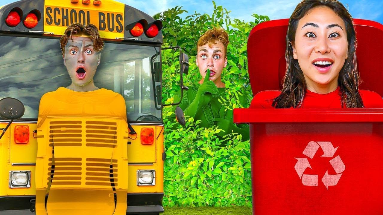 One Color Hide and Seek!!