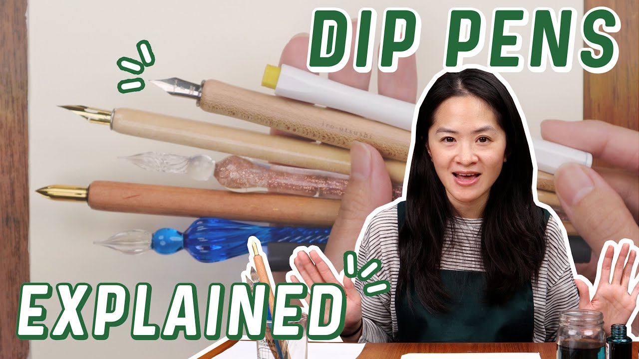 Dip Pens Explained! Are All Dip Pens The Same??