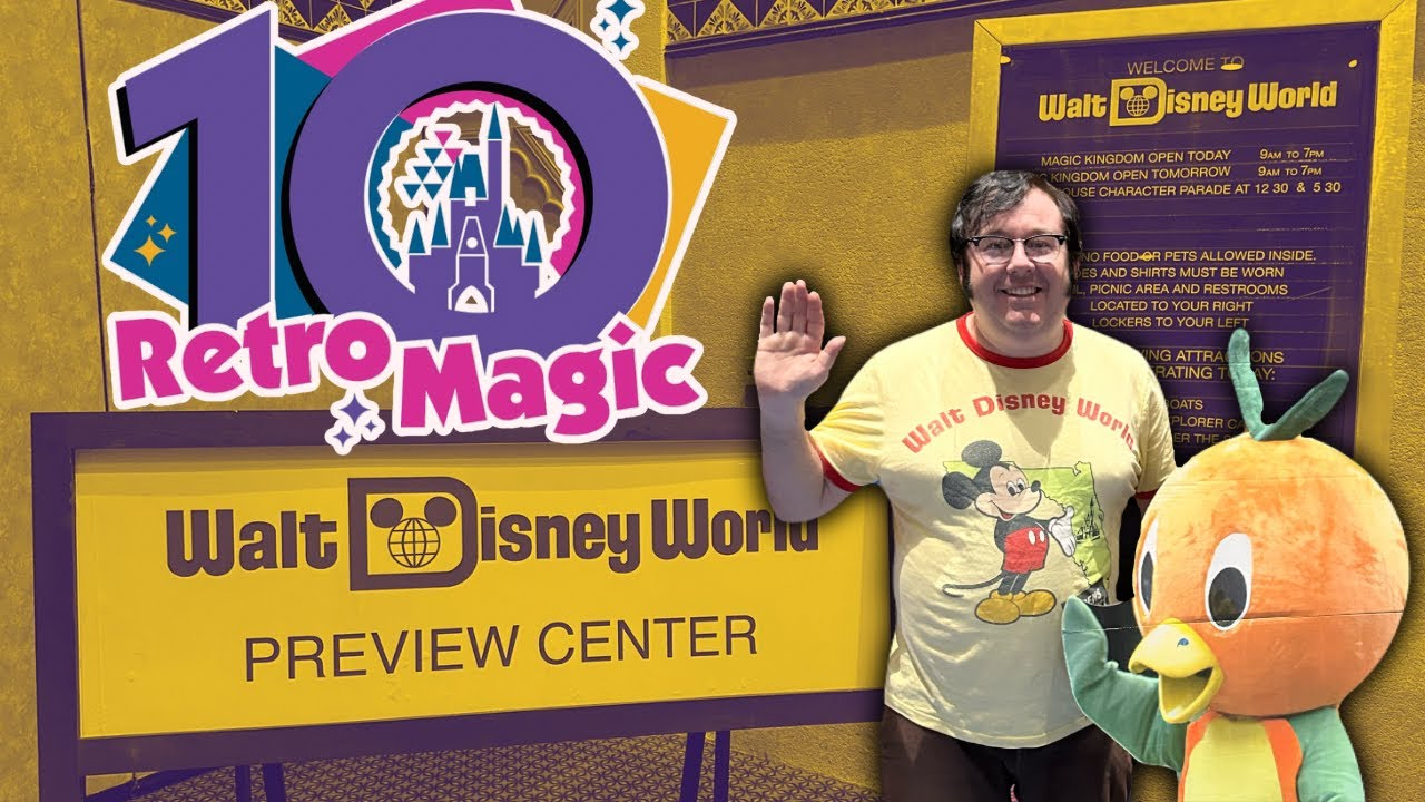 Великолепный исторический конвент Walt Disney World! 10-летний юбилей RETRO MAGIC