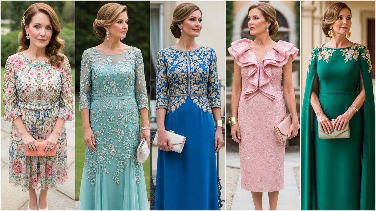 Luxurious Italian Designer Dresses for Mothers of the Bride &ndash; Unforgettable Wedding Fashion for Moms