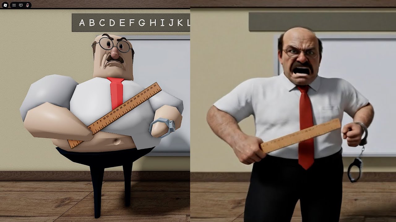 GREAT SCHOOL BREAKOUT! (First Person Obby) in Real Life - All Morphs Unlocked