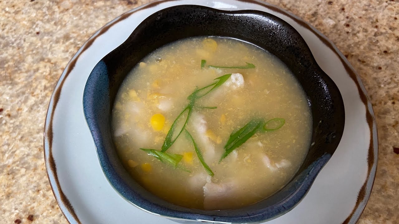 Velvet Chicken Corn Soup | Easy and Delicious Recipes