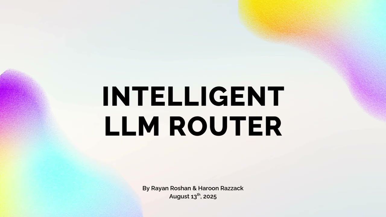 LLM Router Demo