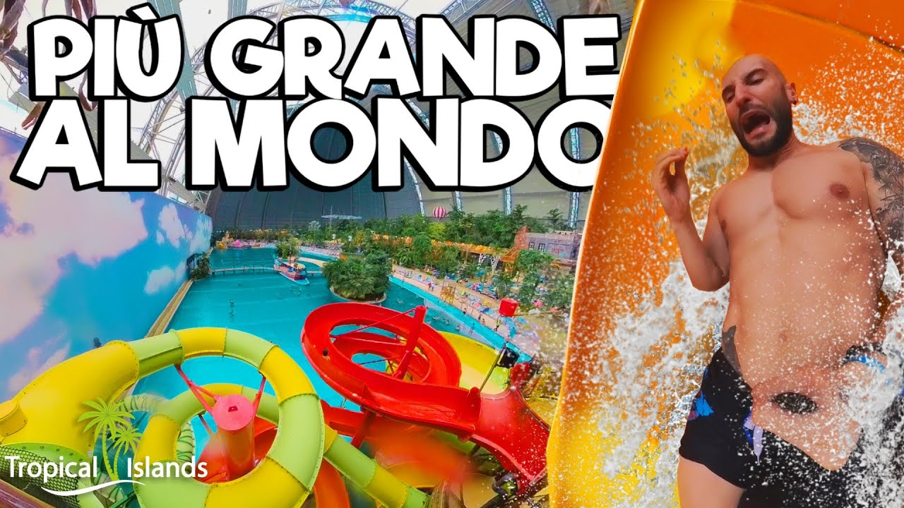 24 ORE nel PARCO ACQUATICO al CHIUSO PIÙ GRANDE AL MONDO