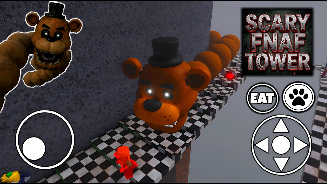 What If I Became EVERY Worm!? | FNAF Scary Tower | Roblox