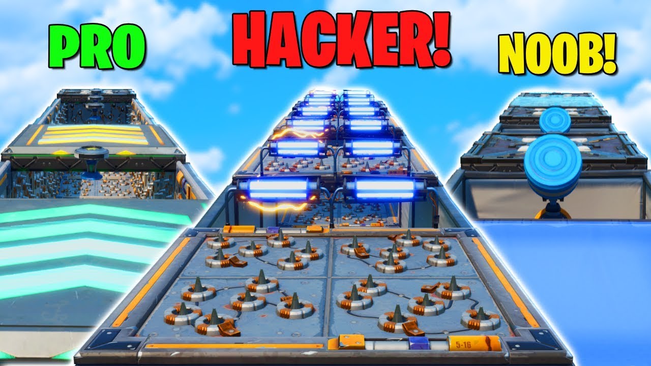 Испытание «Хакер против Профи против Нуба» в Fortnite! (Творческий режим Fortnite)
