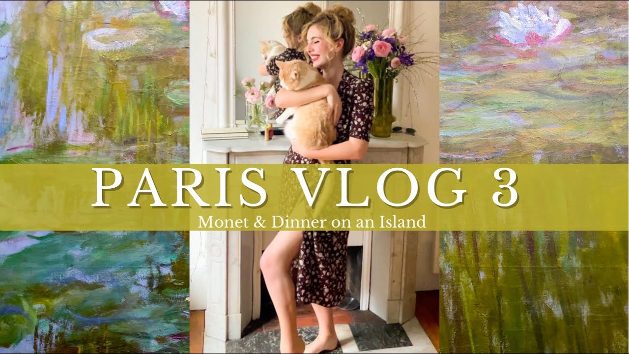 Paris Vlog 3- Monet & Dinner on an Island!