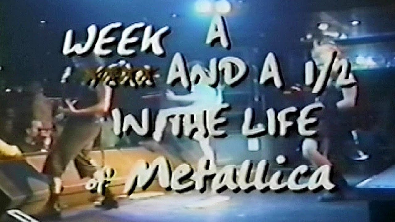 A WEEK AND A &frac12; IN THE LIFE OF METALLICA (LOAD BOX SET DVD)