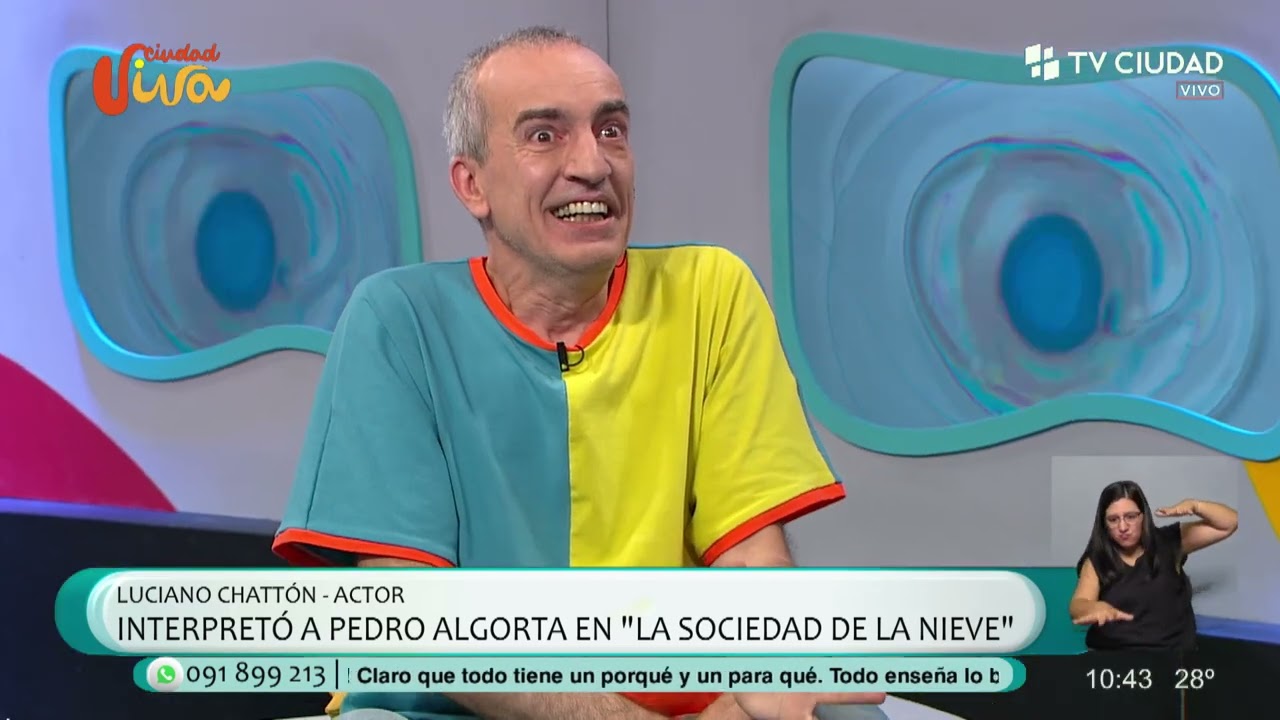 Ciudad Viva - Conversamos con Luciano Chattón, protagonista en 