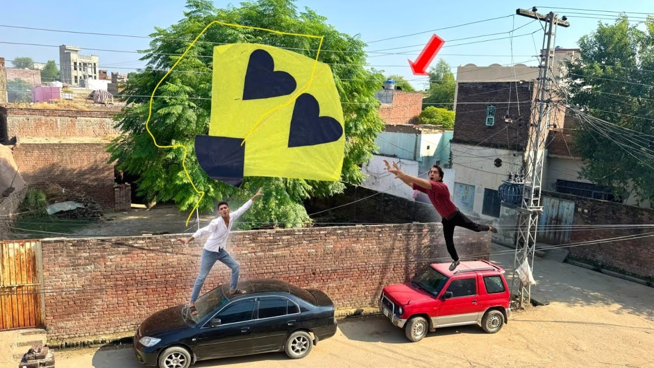 Kite flying & Nasir Car Chori Prank  2024