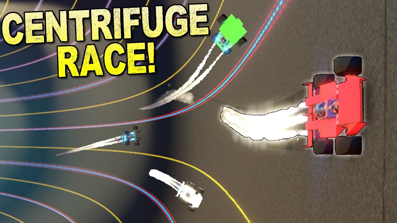 3 Stage Centrifuge Race!  Can We Survive The Race? - Trailmakers Multiplayer
