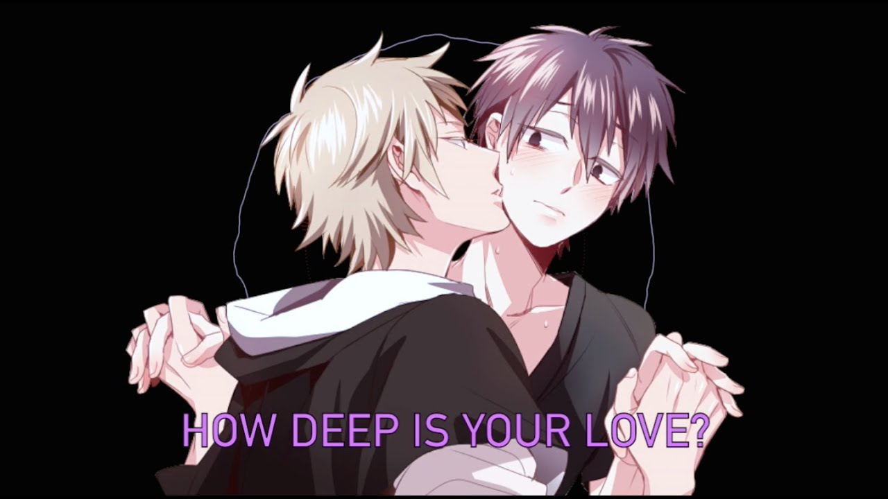 Nightcore - How deep is your love (male version)