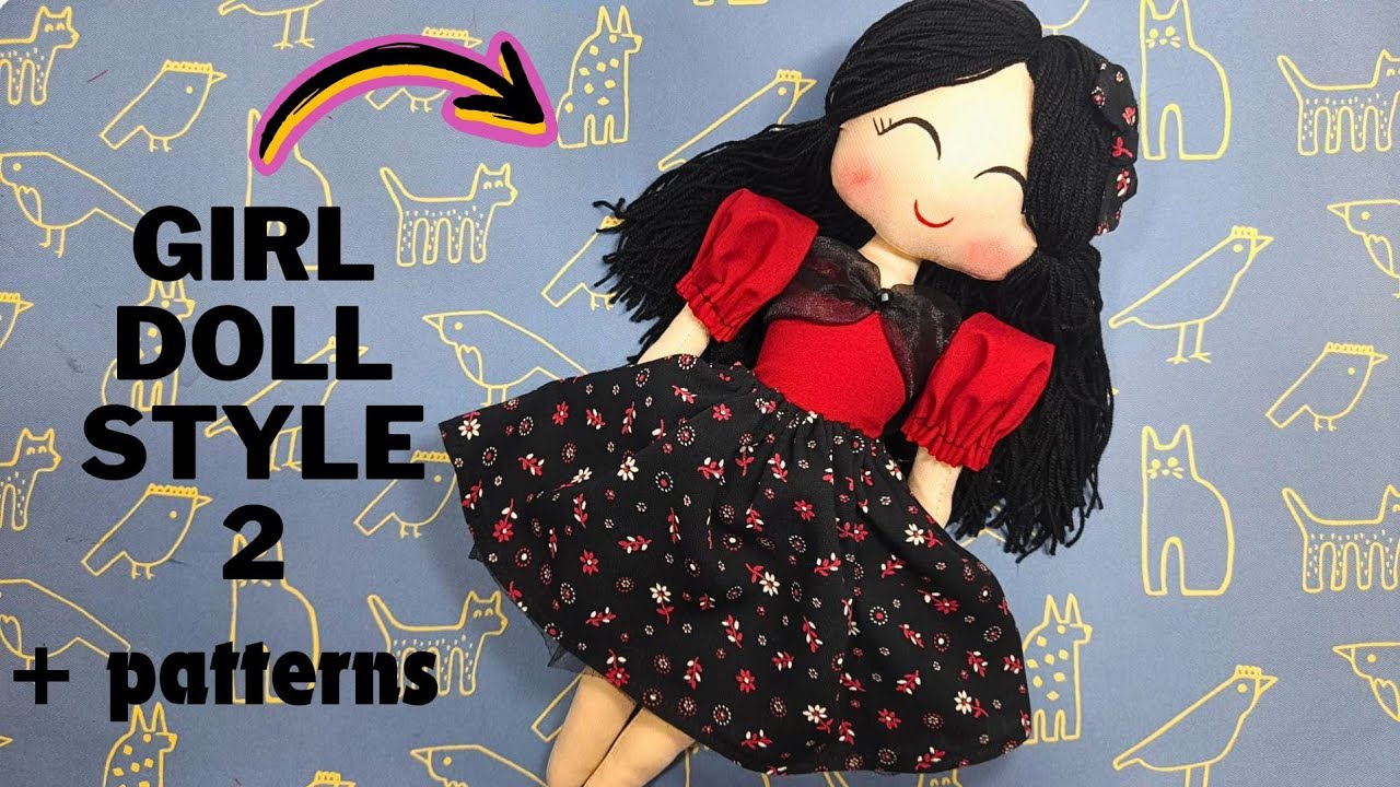 Making this beautiful doll at home 🥰❤️ | diy doll | making doll for toy