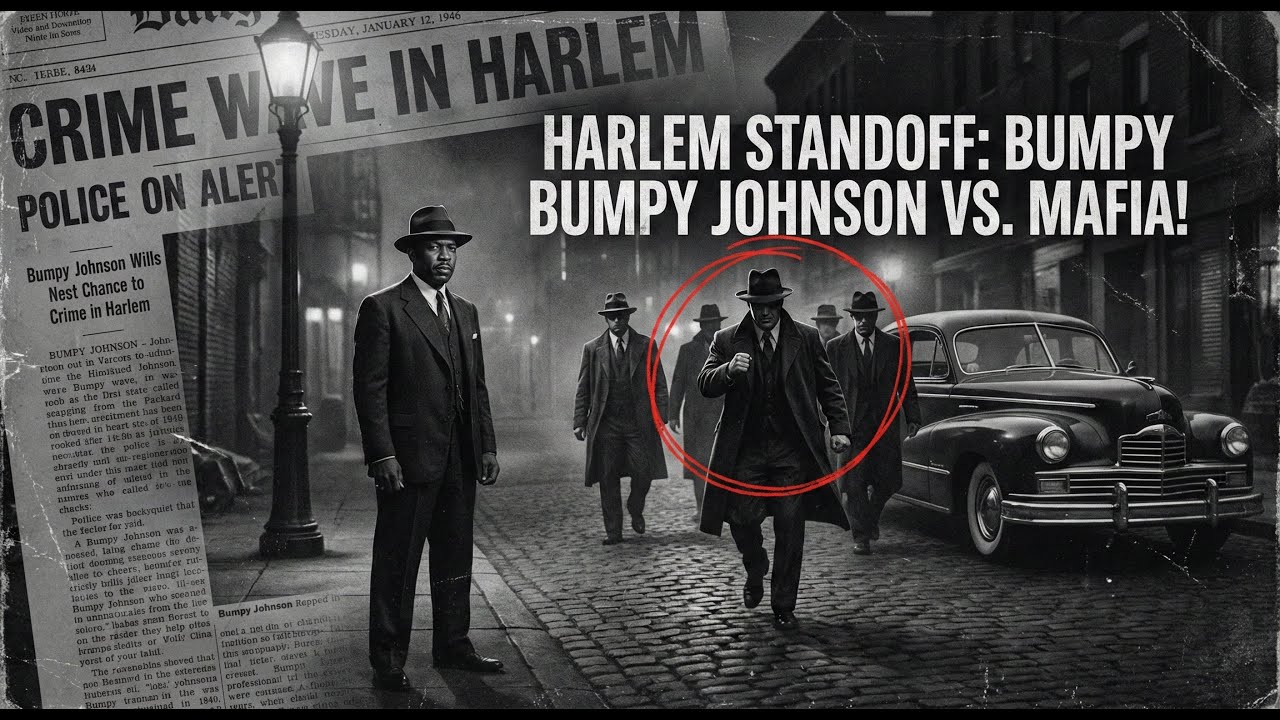 1942: Harlem’s Deadliest Shootout – Bumpy Johnson vs. The Mafia’s Finest