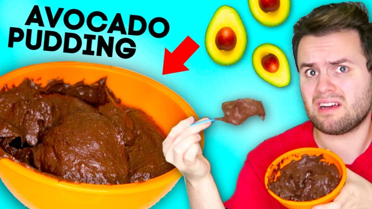 I tried pudding made out of AVOCADOS... do we know her? - Taste Test