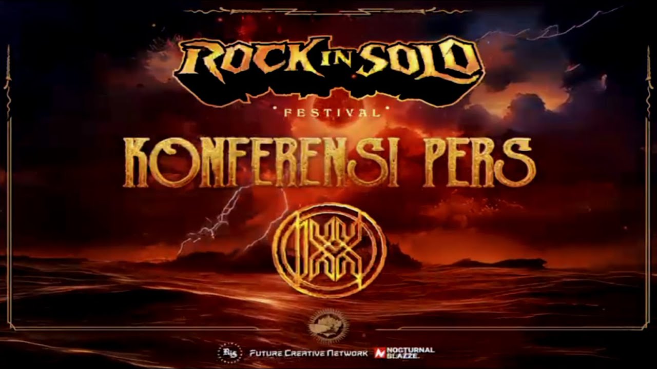 KONFERENSI PERS ROCK IN SOLO FESTIVAL 2025
