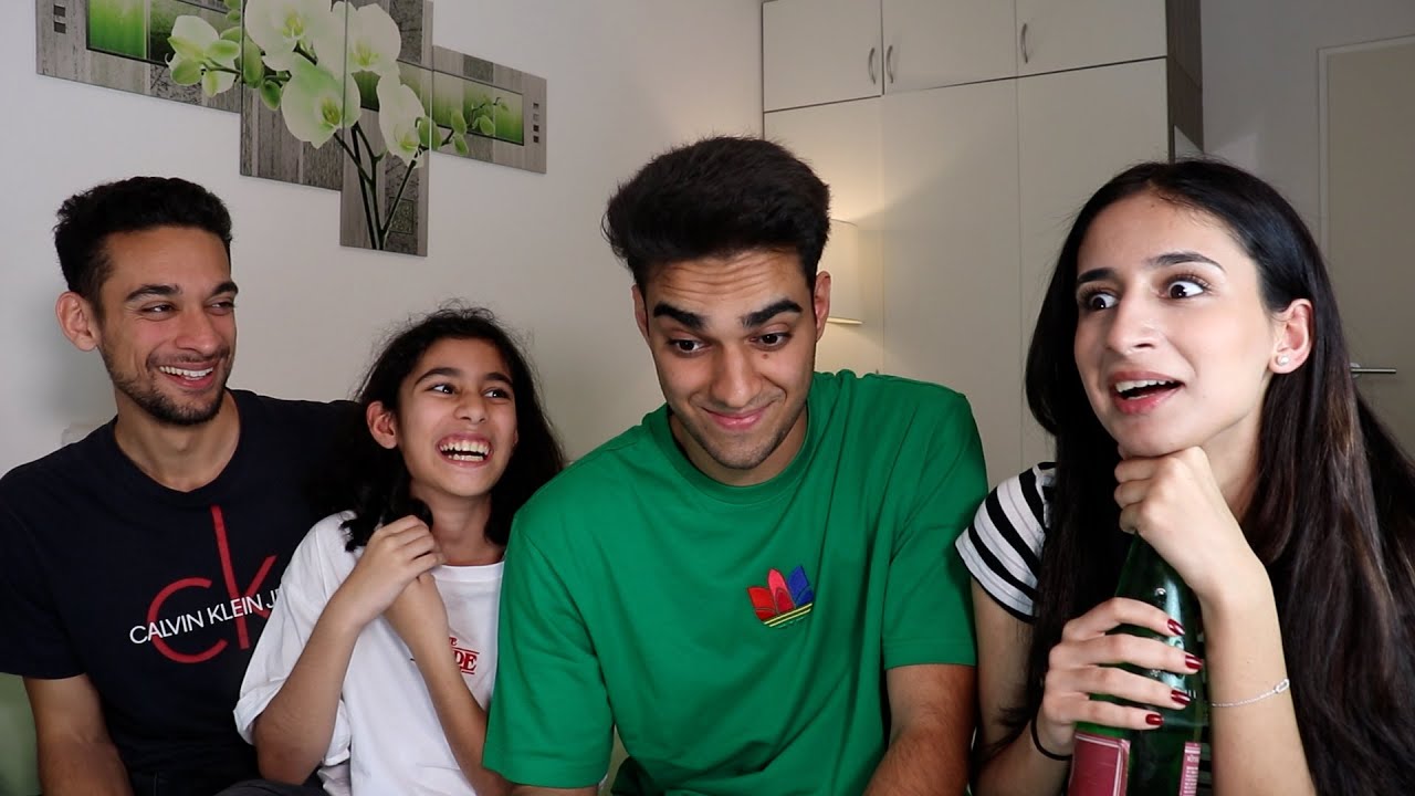 DAS GESCHWISTERFRAGEN MIT ACHSELHAAREN