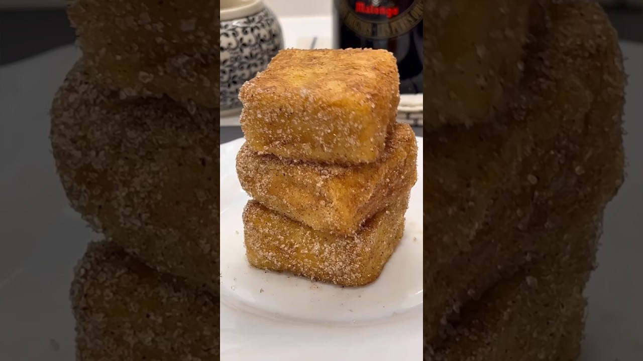 LECHE FRITA S&Uacute;PER CREMOSA!! Postre espectacular para Semana Santa 😋 #youtubeshorts #shorts