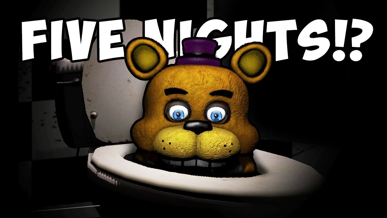 Play FNAF on the TOILET! | Harder than UCN (All Jumpscares)