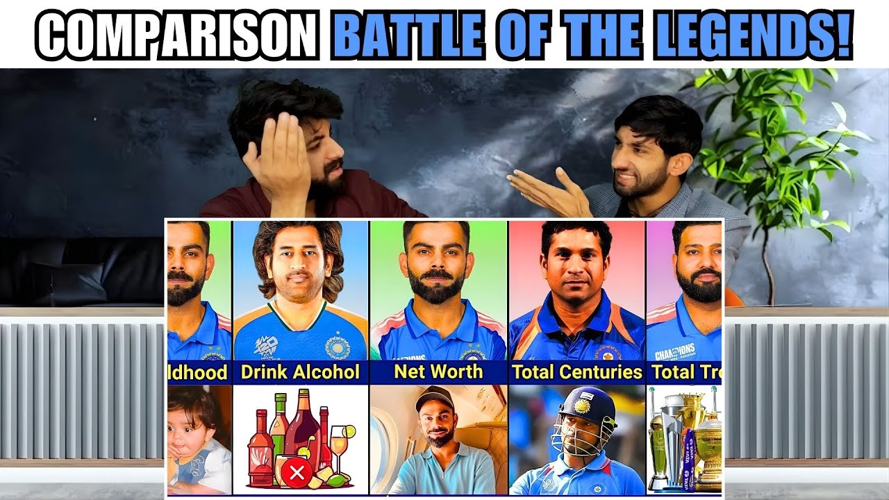 Virat Kohli vs Sachin vs Rohit Comparison 2026 || PAKISTANI REACTION