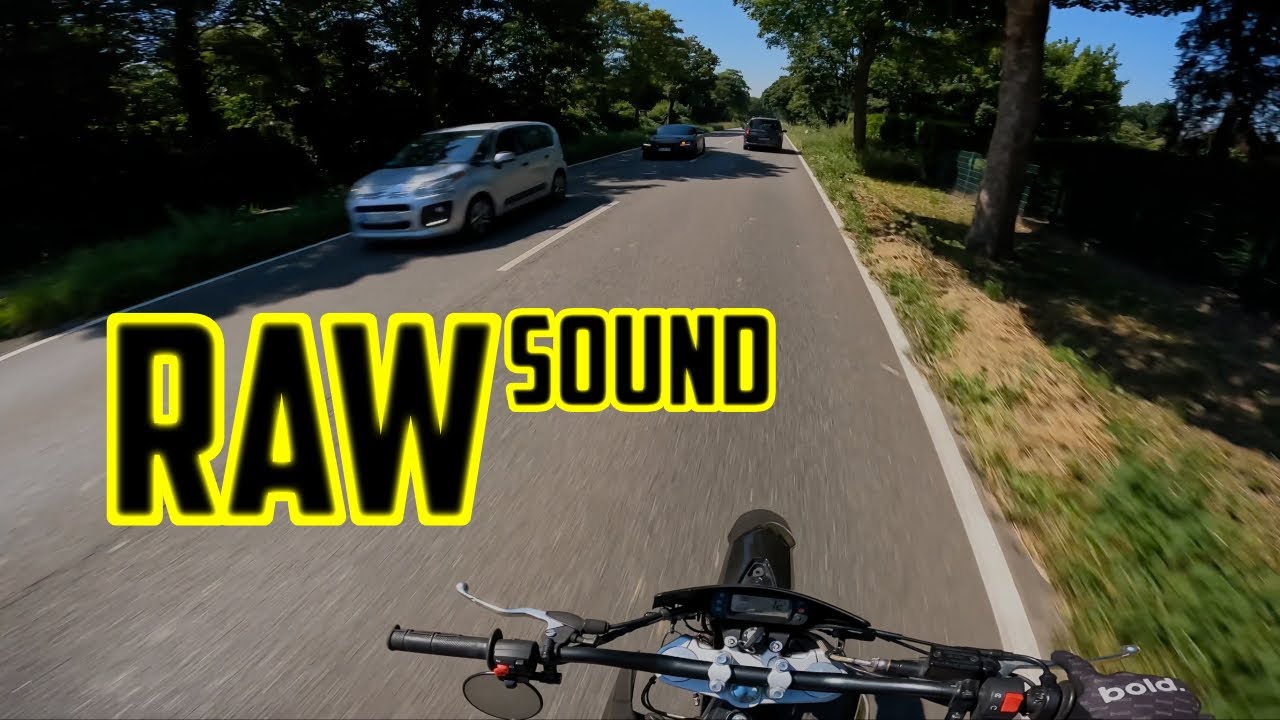 Aprilia SX 125 2022 + Arrow Thunder ohne DB RAW Sound |4K|
