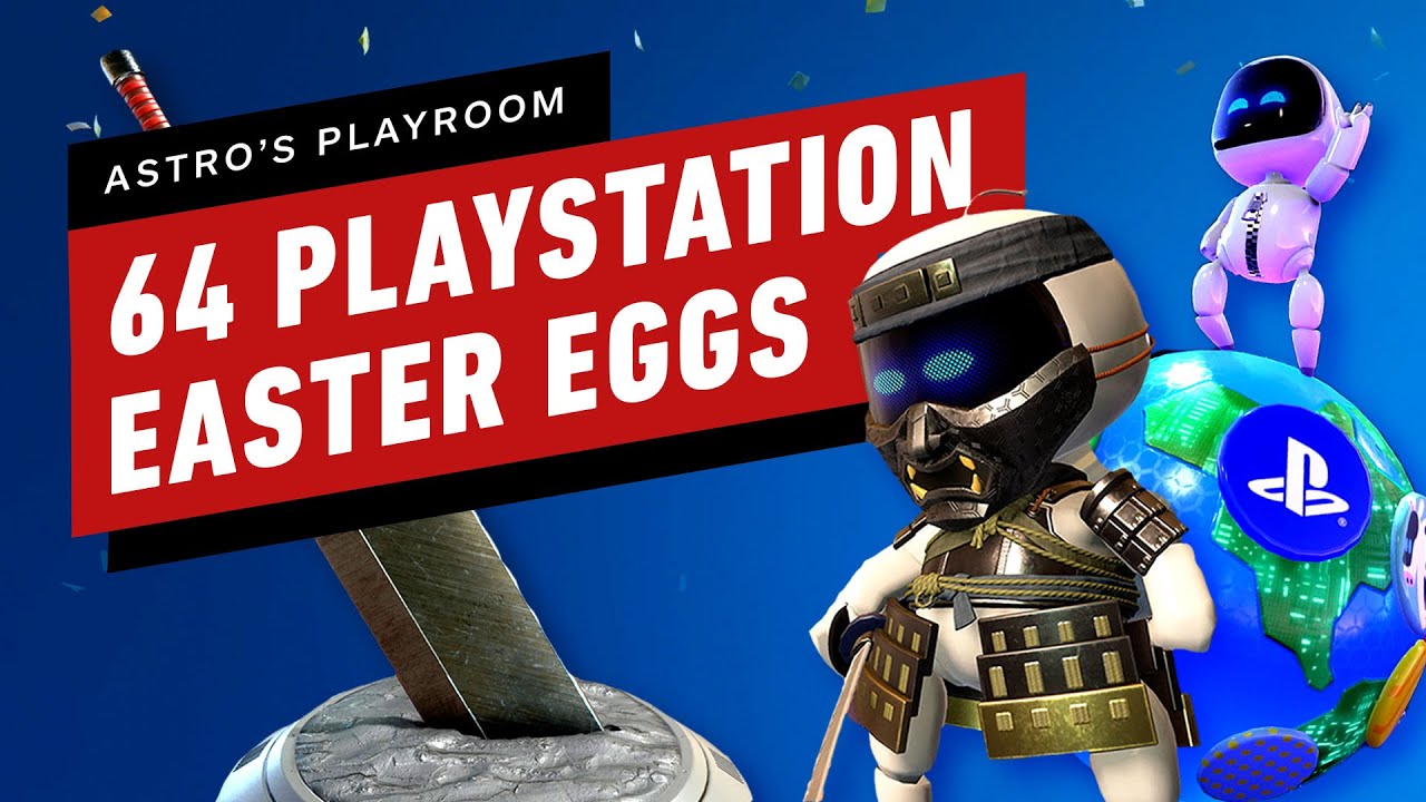 64 PlayStation Game Easter Eggs in Astro's Playroom