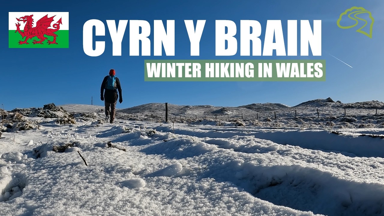 This Winter Hike in Wales Was Brutal but Beautiful | Epic views of Llangollen 🏴󠁧󠁢󠁷󠁬󠁳󠁿 