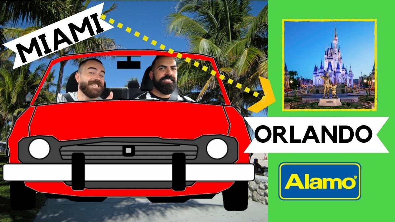 De MIAMI a ORLANDO en AUTO - Alquiler coche AEROPUERTO Alamo Car Rental