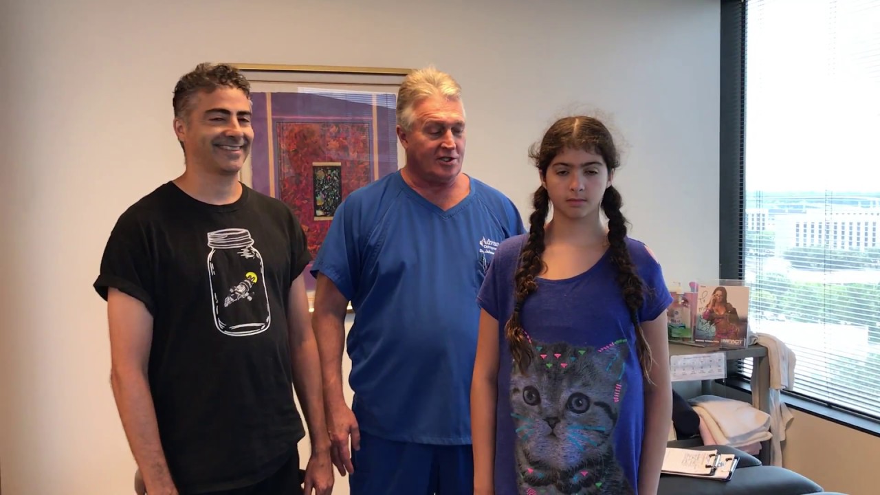 Historical Adjustment By Houston Chiropractor Dr Gregory Johnson On 12 Year Old Scoliosis Patient