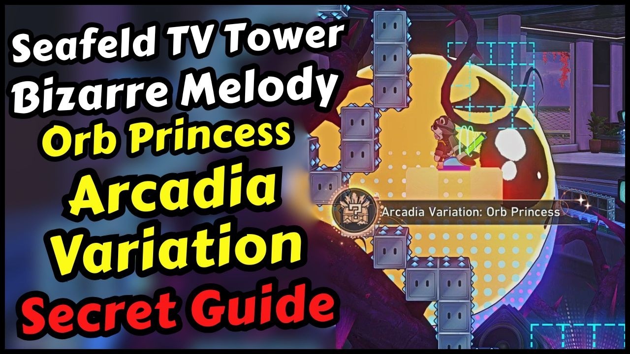 Bizarre Melody Music Score in Seafeld TV Tower Arcadia Variations: Orb Princess Honkai Star Rail