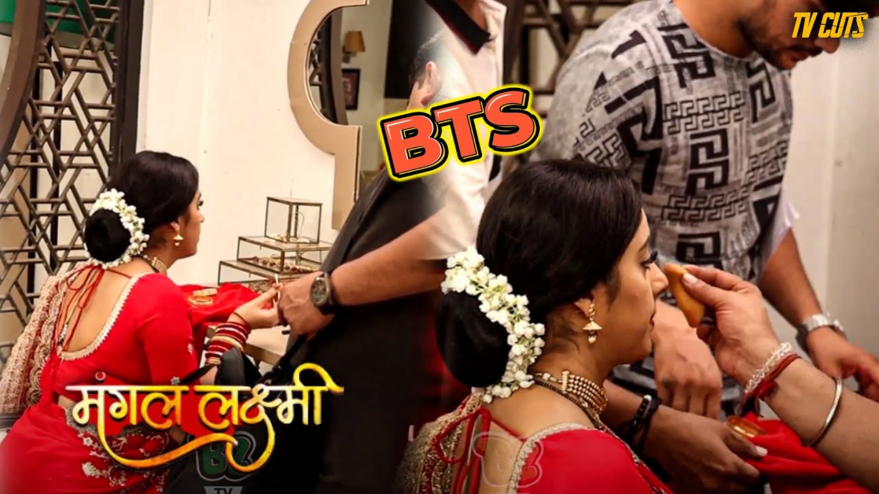 Deepika Singh Aka Mangal हुई तैयार करवाया make-up| | Mangal Lakshmi| BTS | colours