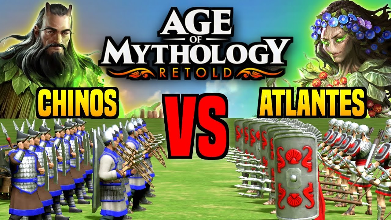 AGE of MYTHOLOGY: RETOLD - DUELO HISTÓRICO vs CHINOS