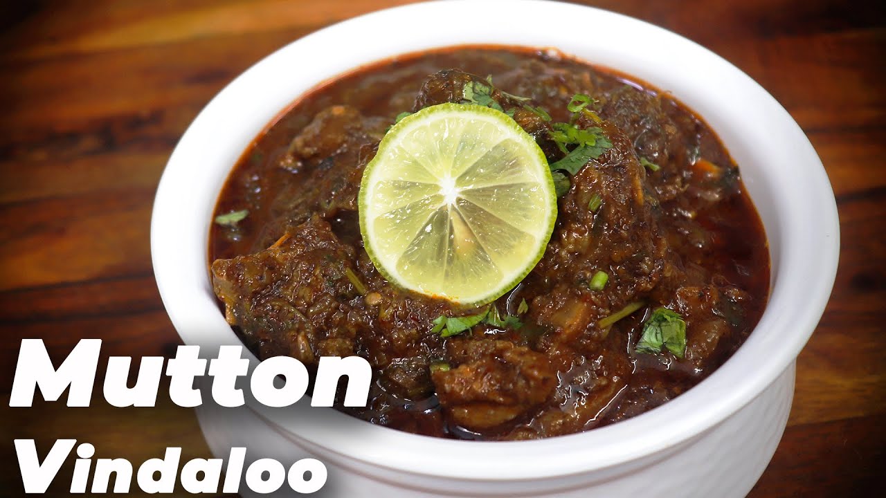 Mutton Vindaloo Recipe - Restaurant Style | Best Side Dish Recipes