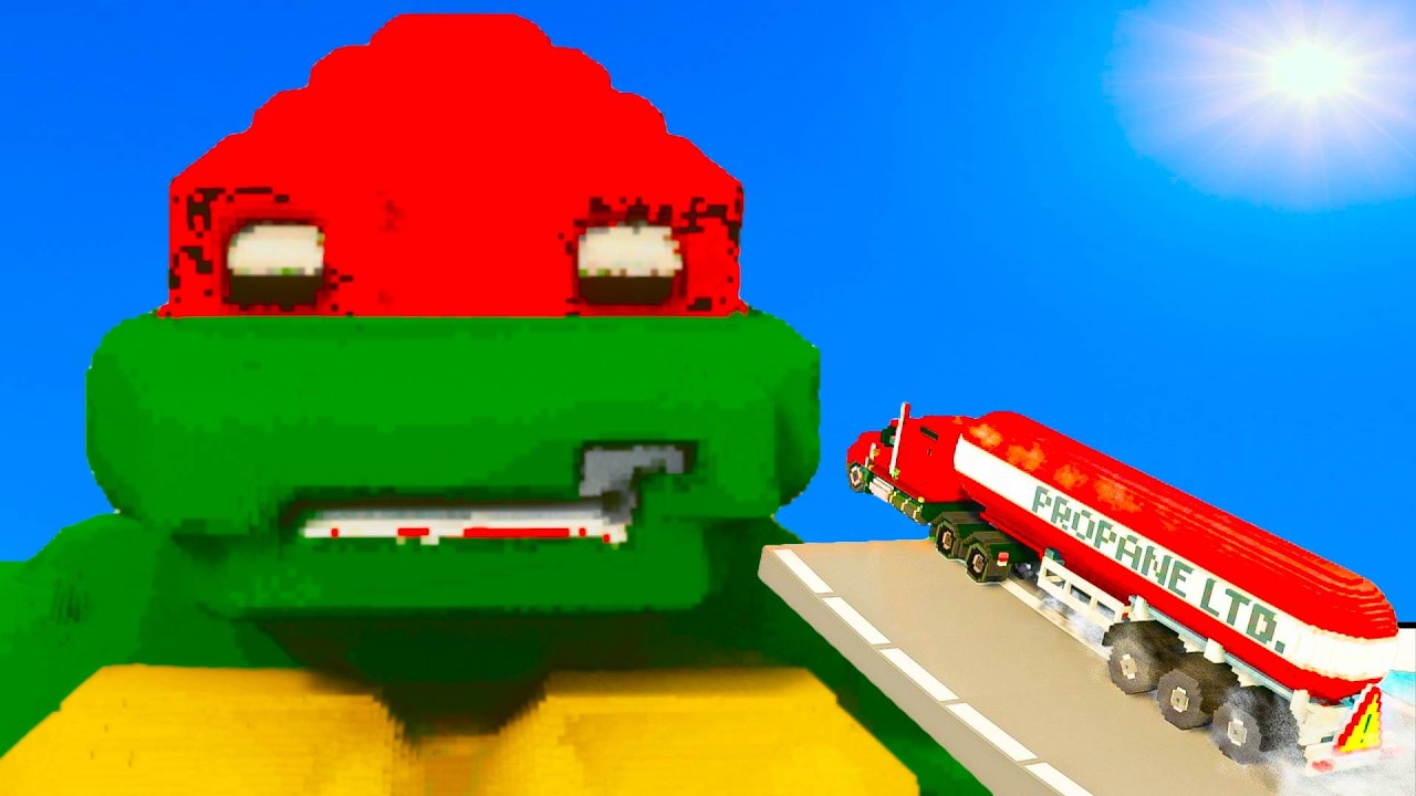TMNT Vehicle Destruction MADNESS | Teardown