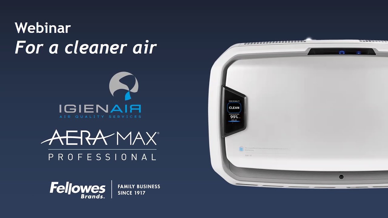 Webinar : Air Purification AERAMAX  (English)