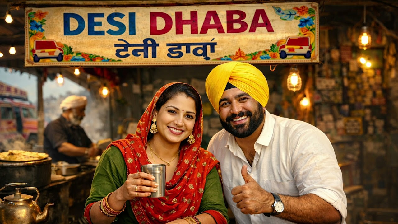 Desi Dhaba Diaries | Punjabi Highway Food Love ❤️ | Full Punjabi Folk Song | Dhaba Vibes 2026