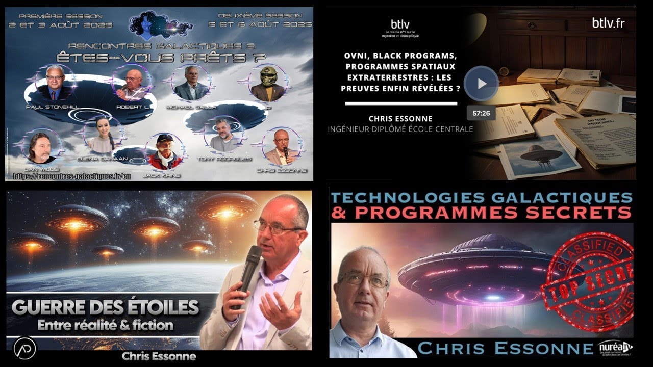 [29] Divulgation OVNI, Programmes Spatiaux Secrets et Guerre Galactique