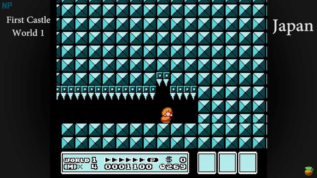 Super Mario Bros. 3 USA vs Japan Version Comparison