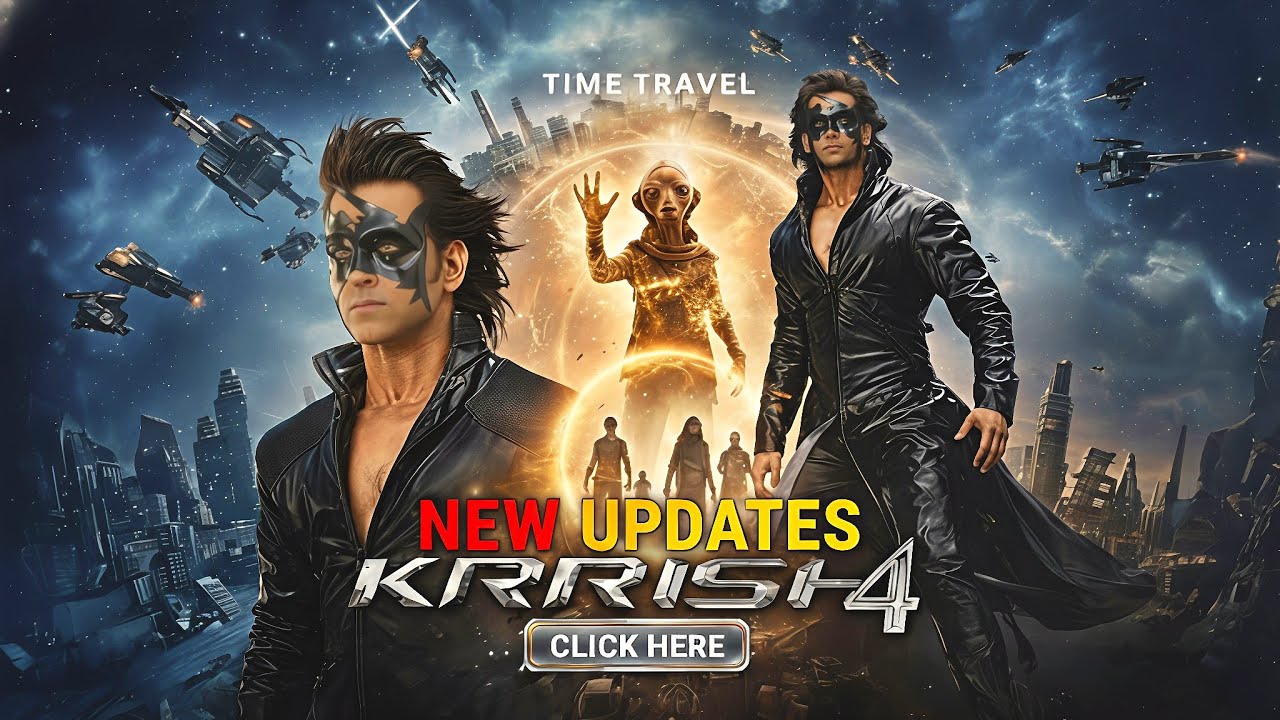 Krrish 4 Official Movie New Update😱 | Hrithik Roshan Krrish 4 Release Date, Cast, Story Latest News
